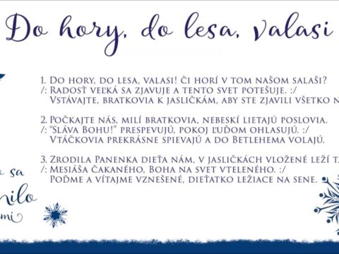Do hory, do lesa valasi (koleda)