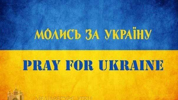 Modlím sa za Ukrajinu