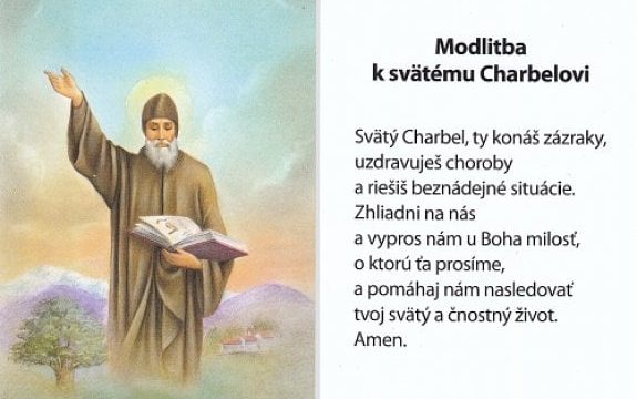 Modlitba k svätému Charbelovi