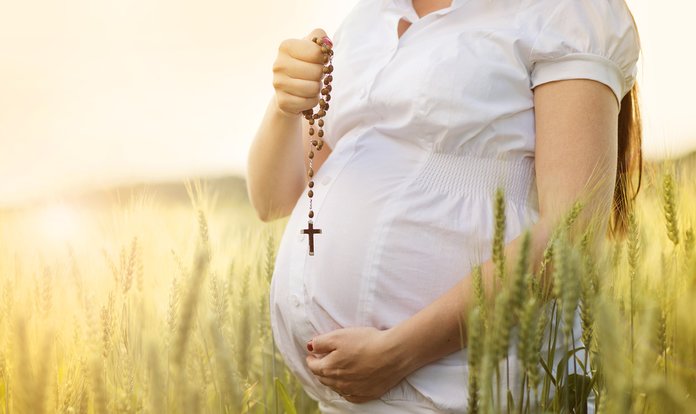 Modlitba tehotnej ženy