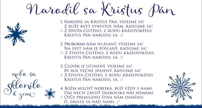 Narodil sa Kristus Pán (koleda)